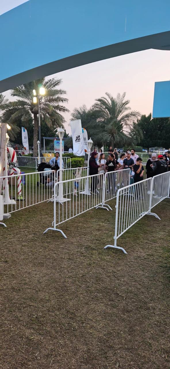 Police barrier rental for public events and community gatherings