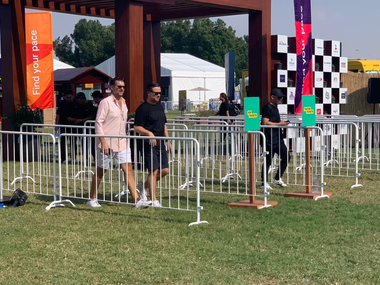 Police Barrier Rental for Security Zones